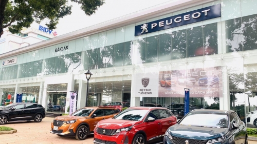 Đắk Lắk: Đại lý Peugeot Đắk Lắk